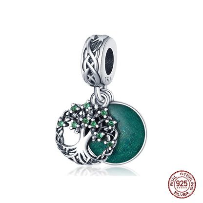 925 Sterling Silver Chameleon Luminous Butterfly Charm Bead – DIY Jewelry