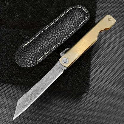 Higonokami Japanese Forged Steel Folding Knife – Outdoor Pocket Survival & EDC Tool