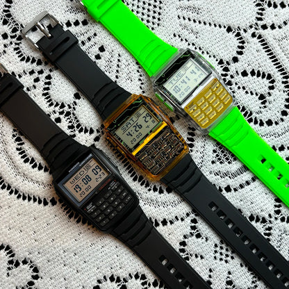 Men's LED Digital Sport Watch – Luxury Electronic Multifunction Calculator Wristwatch