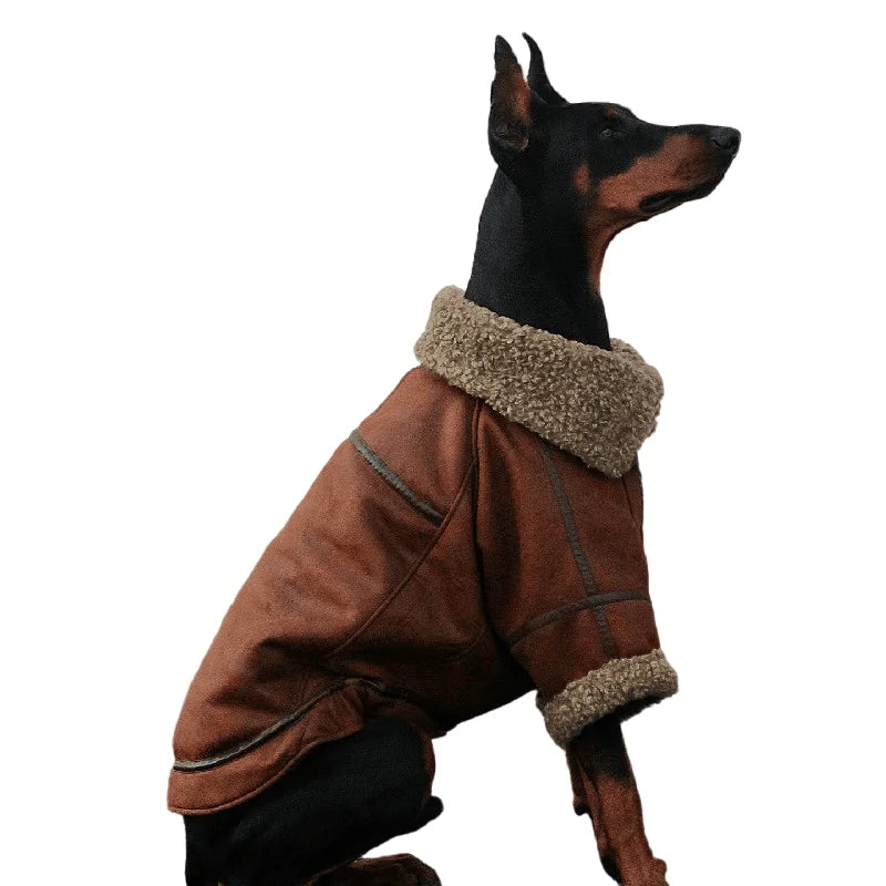 Large Dog Winter Coat - Warm Jacket for Samoyed, Husky, Golden Retriever & Other Big Breeds - BeeTrendyShop.COM