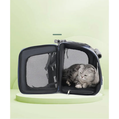 Motorcycle Pet Carrier Bag – Portable Outdoor Backpack for Cats & Dogs | Bicycle & Car Travel
