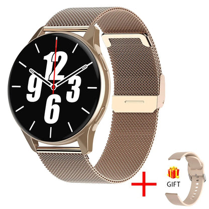 LIGE Smartwatch – Wireless Charging, Bluetooth Calls, Custom Watch Face, Fitness Tracker with Box