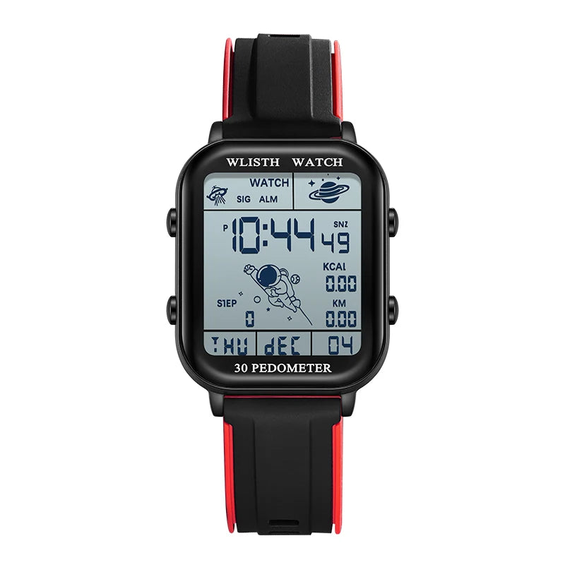 Digital Watche for Man Stopwatch Wristwatch Clock Electronic Watch Outdoor Timing Wristwatch Multi-Function Digital montre homme