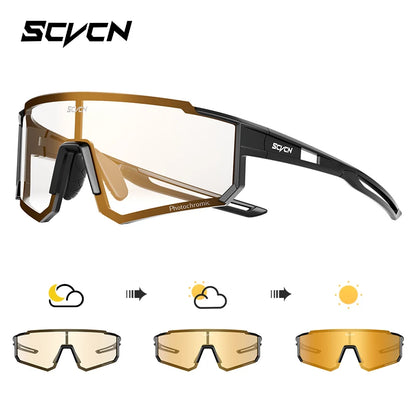SCVCN Sport Cycling Sunglasses – TR90 Frame UV400 for Hiking & Baseball