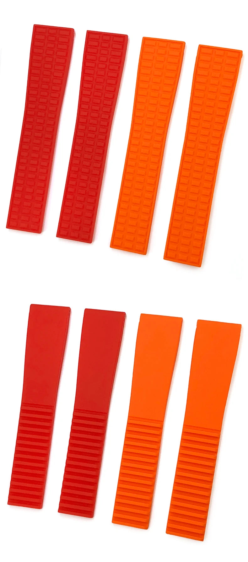 Natural Rubber Watchband for Patek PP Philippe Aquanaut 5067 5068 18mm 19mm Soft Silicone Colorful Watch Strap Women