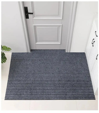 Modern Minimalist Square Floor Mat - Durable, Stain/Fade Resistant, Non-Slip Rubber Backing, Machine Washable for Indoor/Outdoor - BeeTrendyShop.COM