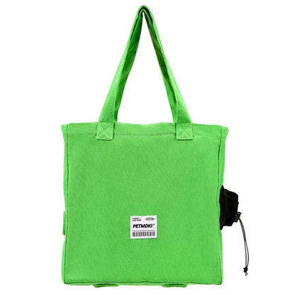 Soft Breathable Walk-Design Pet Carrier Bag – Nylon Backpack for Cats & Dogs