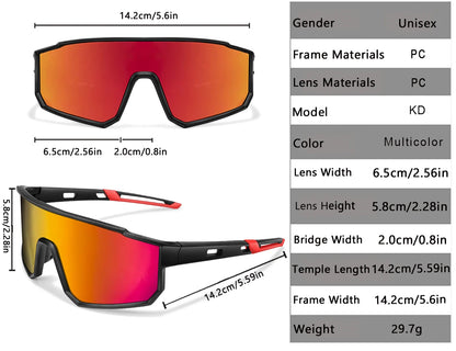 Windproof Fishing Sunglasses – UV400 Outdoor Sport Running & Cycling Eyewear