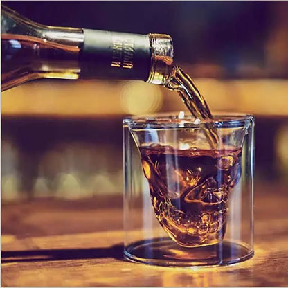 Double Bottom Crystal Cocktail Glass – Multi-Use Bar Drinkware