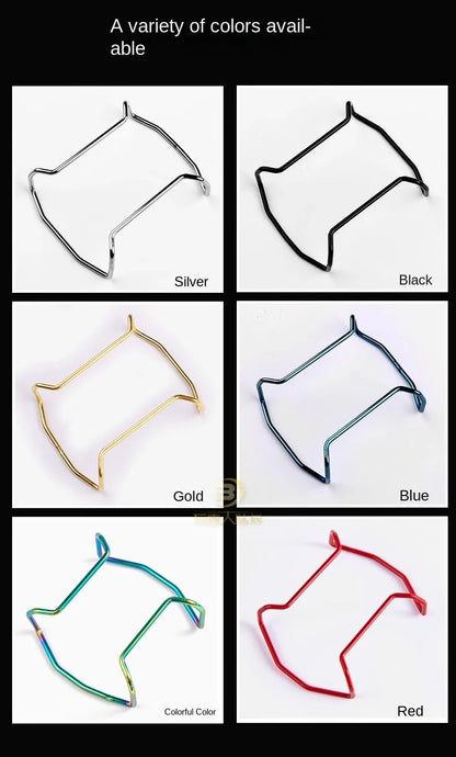 Various color options of a metal product displayed in a grid.