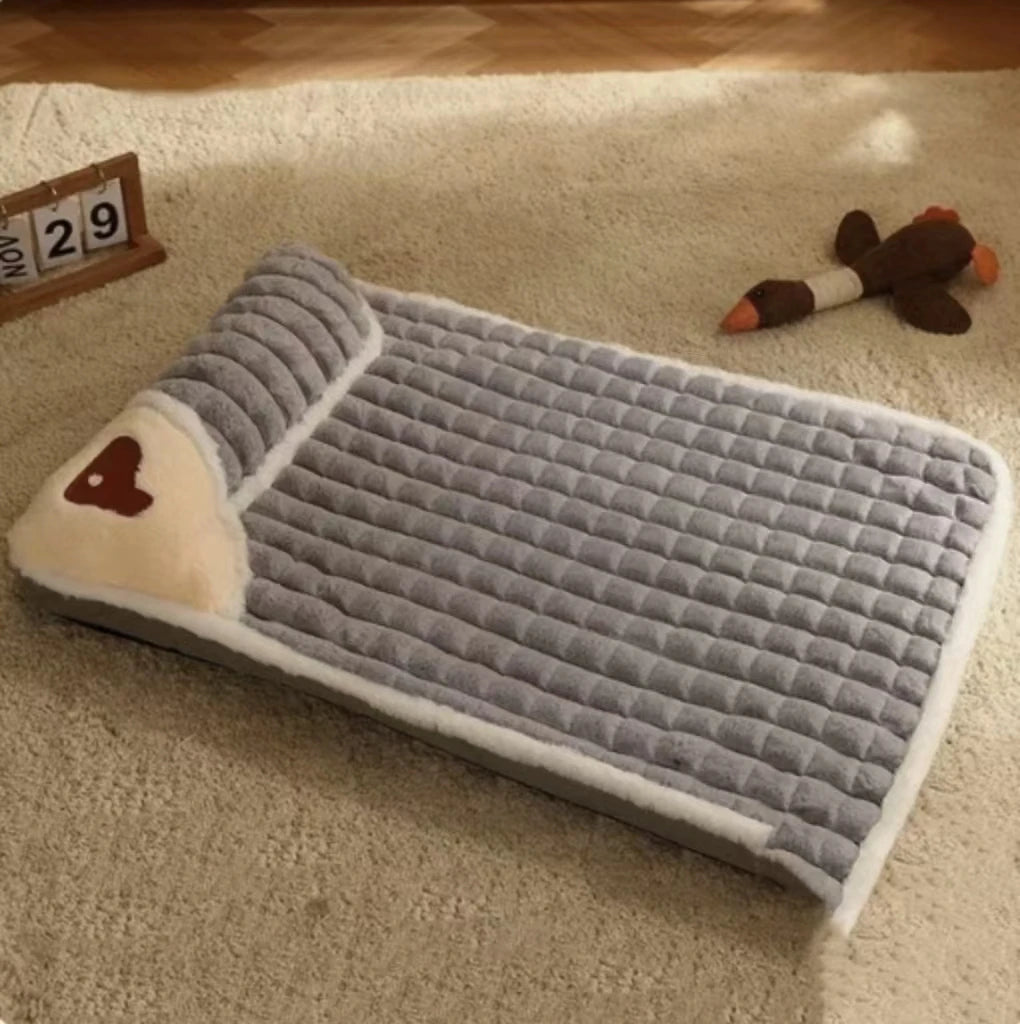 Orthopedic Memory Foam Dog Bed - Machine Washable for All-Size Dogs & Cats