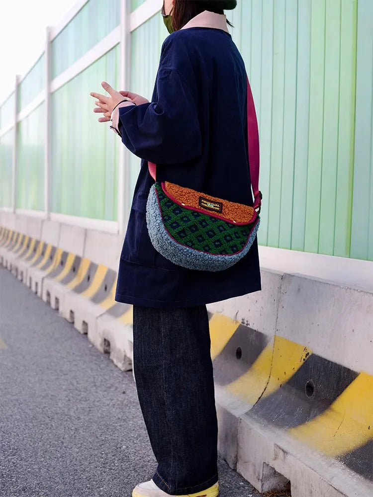 Original Plush Shoulder Bag For Women