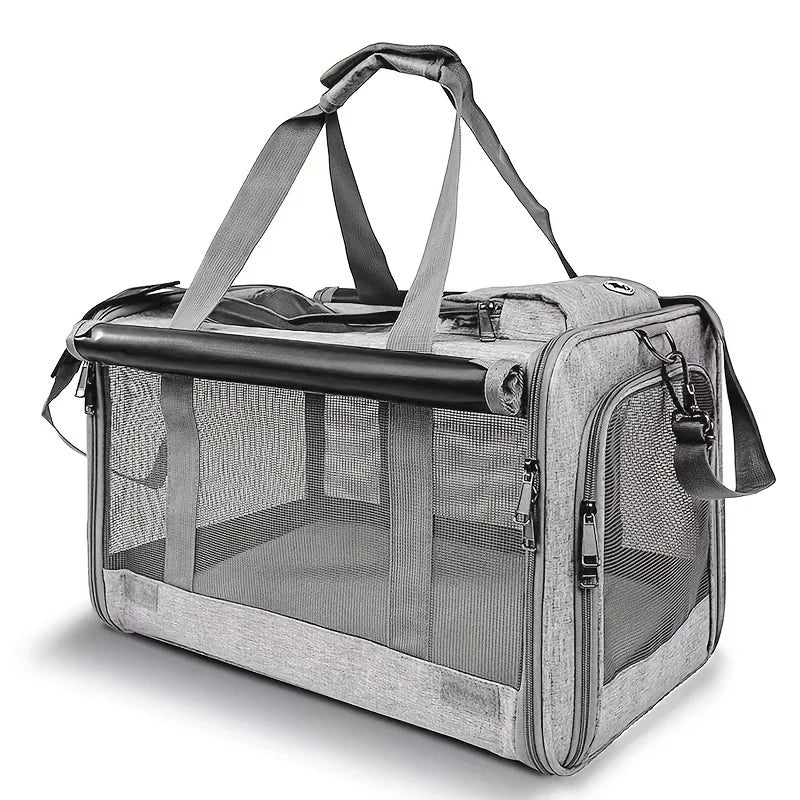 Soft-Sided Pet Carrier for Large & Medium Cats and Dogs