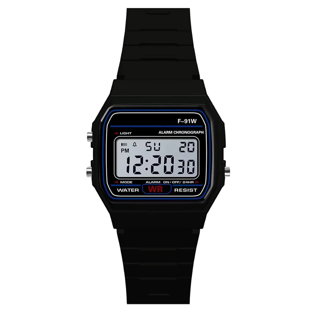 Sports Watch Men women Analog Digital Military Armys Sport LED Water Resistant Wrist Watch Band adjustable JP quartz movement