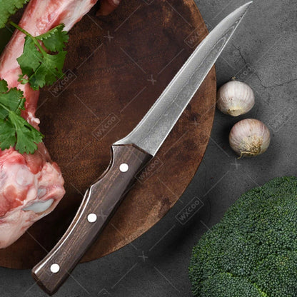 Handmade Forged Kitchen Knife Set – Multifunctional Chef Knives with Bottle Opener