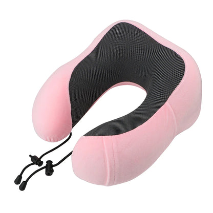 Soft Travel Pillow U Shaped Travel Healthcare Memory Foam Neck Cervical Airplane Pillow Neck Cushion - BeeTrendyShop.COM