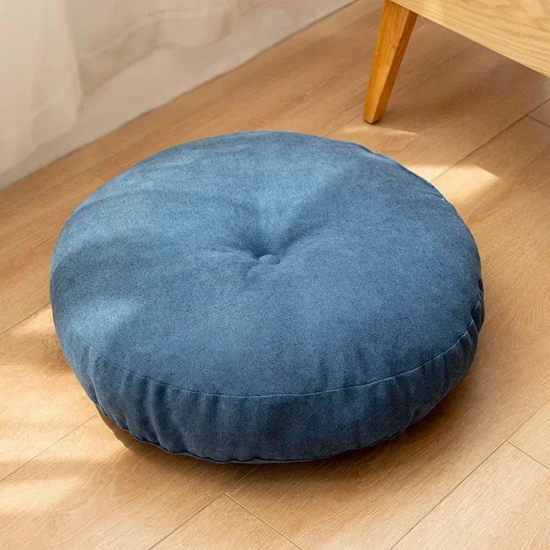 Japanese Style Memory Foam Yoga Seat Cushion 42x42 & 47x47cm – Meditation & Sofa Pillow, All Seasons