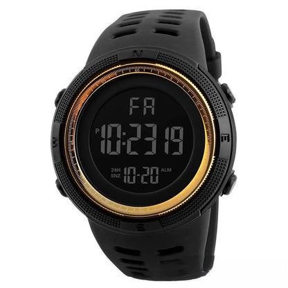 Men's Digital Electronic Watch Sports Glow 49mm Large Dial Student Outdoor Adventure Trend Multifunctional Maler fashion Watches - BeeTrendyShop.COM