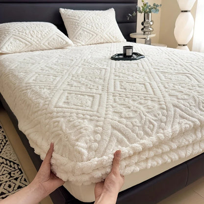 Summer Cool Feeling Mattress Cover – Cooling Pad Mat with Elastic Band for Single, Double & Queen Beds