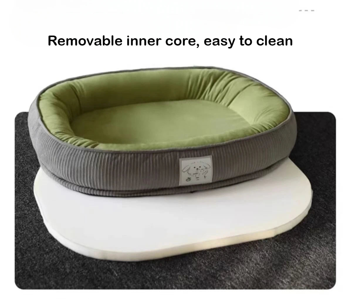 4-Season Removable Pet Kennel Mat - Winter Warm Bed for Dogs & Cats