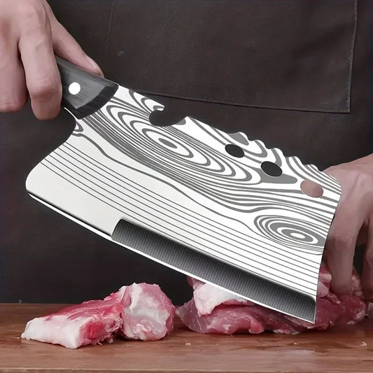High hardness sharp cutting knife, chopping knife, kitchen tool, chef's special dual-purpose knife, cutting meat and vegetables