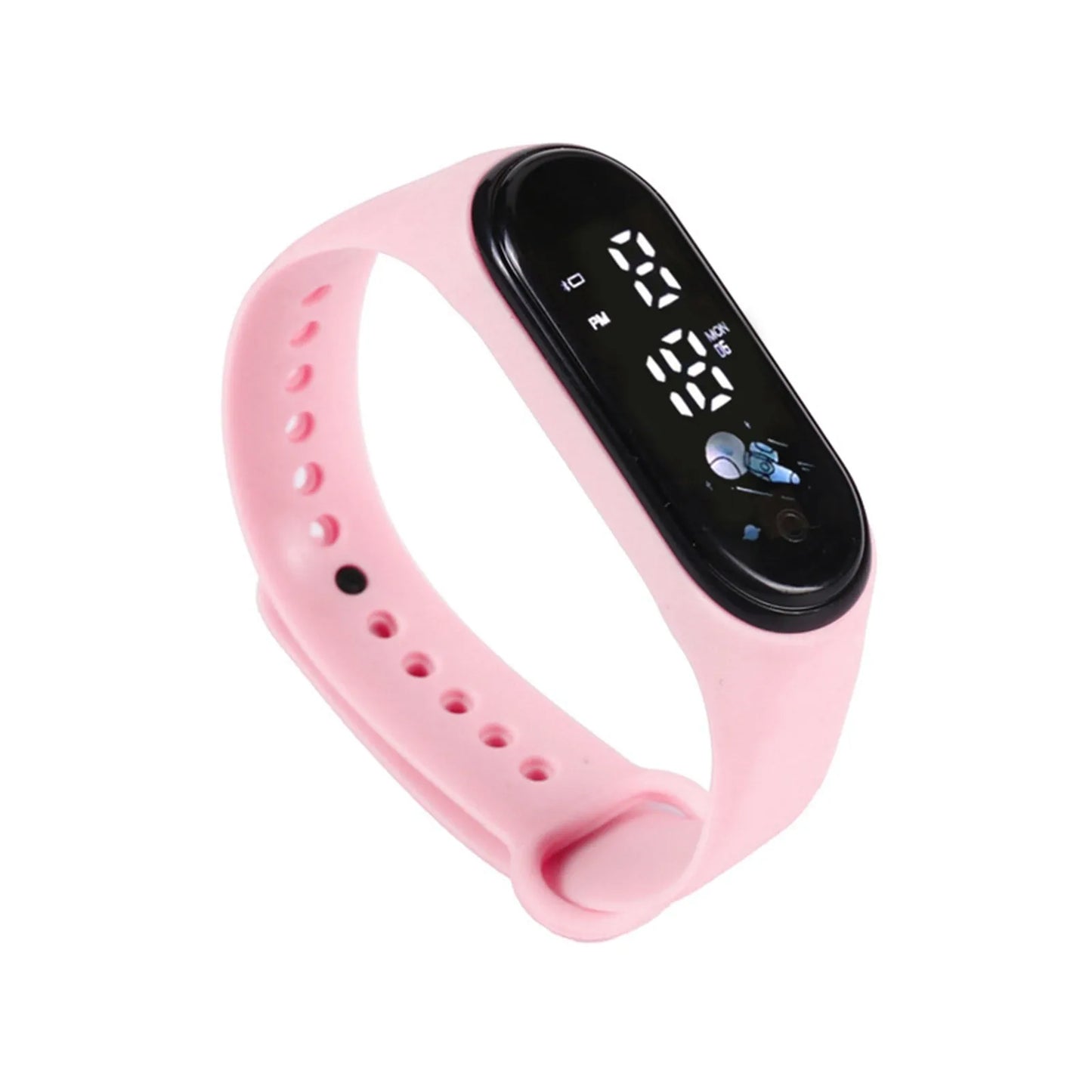 Kawaii Smart Watch For Kids Fashion Outdoor Waterproof Sports Kids' Watches Boy Girls Digital Watches Silicone montre enfant - BeeTrendyShop.COM