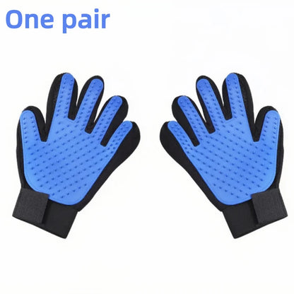 Pet Grooming Glove – Cat & Dog Hair Remover Brush