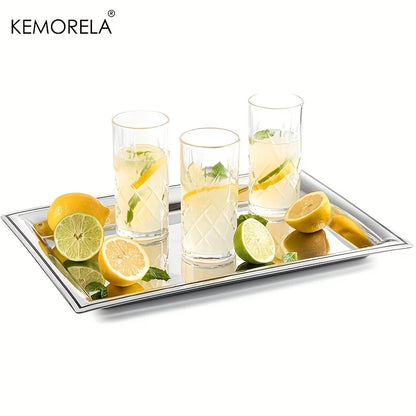 423ML Stemware Glass Cup – Elegant Drinking Glass for Water Beer Soda Party