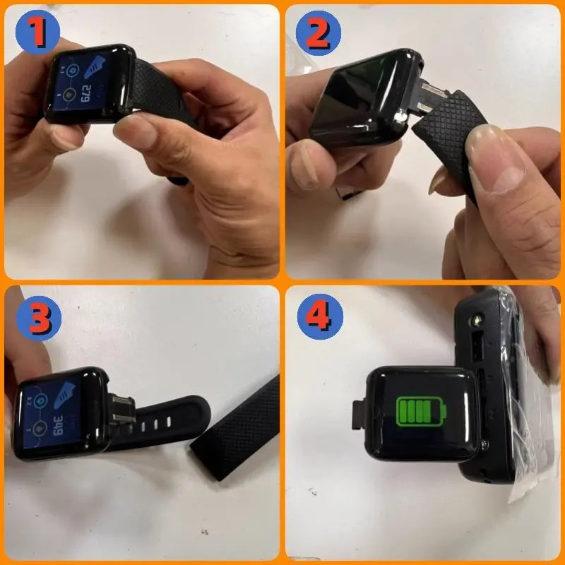 D18 Multifunctional Smart Watch Men & Women Bluetooth Connected Phone Music Fitness Sports Bracelet Sleep Monitor watch