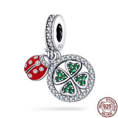 925 Sterling Silver Chameleon Luminous Butterfly Charm Bead – DIY Jewelry