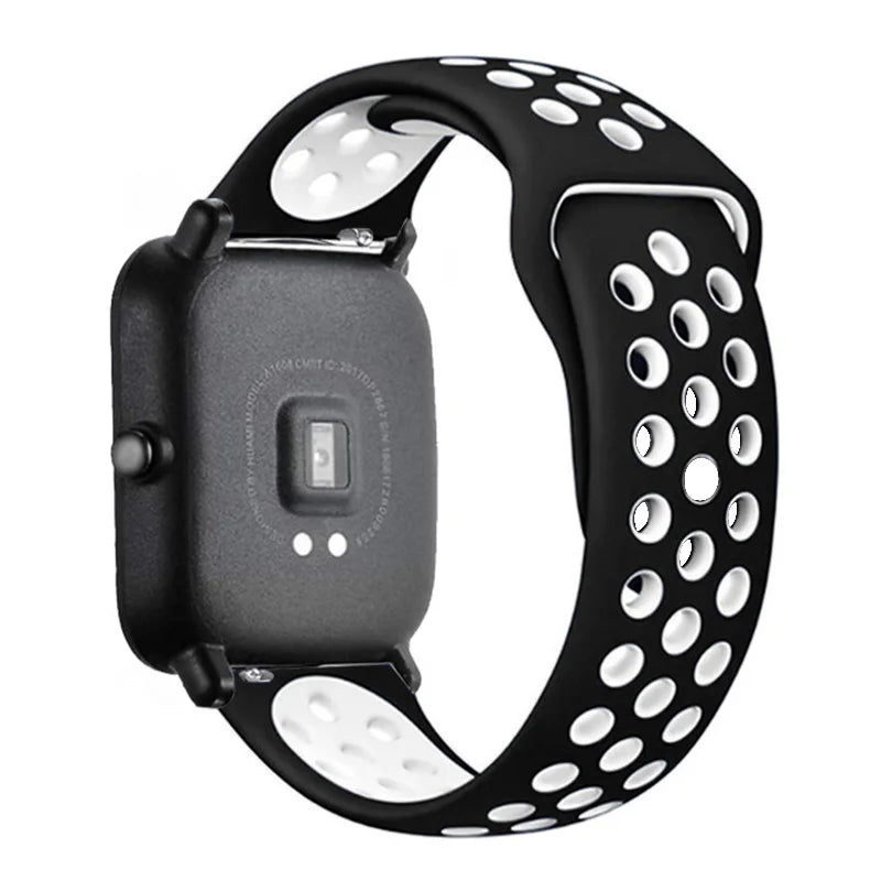 20mm 22mm Silicone Band For Samsung Galaxy Watch 4 Strap Correa Amazfit Bip 3/GTS/2/2e/3/2 Mini GTR 2e 3 GT2 Pro Bracelet GT2E