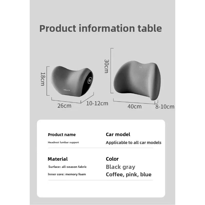 Ergonomic Sleeping Lumbar Support Pillow – PE Foam Back Cushion for Bed & Flat Lying | 5 Colors