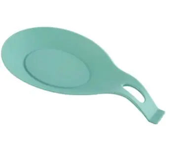 Silicone Spoon Holder Rest Pad – Heat Resistant Kitchen Utensil & Spatula Tray Insulation Mat