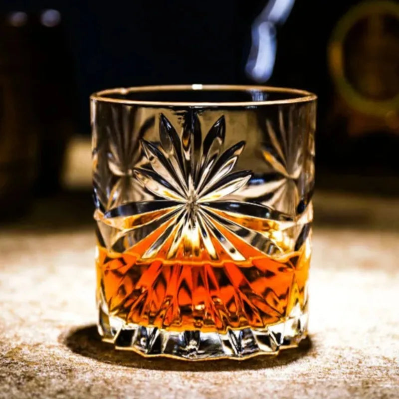 Glassware Cocktails Different Glass Cups Fashion Whiskey Glasses Scotch Bourbon Cocktails RUM Durable Whiskey Glass Drinkware