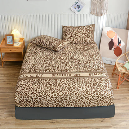 Fitted Bed Cover – Single & Double Bedspread for Home in Multiple Sizes (No Pillowcase)