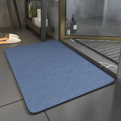 Diatom Bath Mat – Non-Slip Super Absorbent Quick-Dry Bathroom Rug | Nordic Minimalist Design 30x40cm