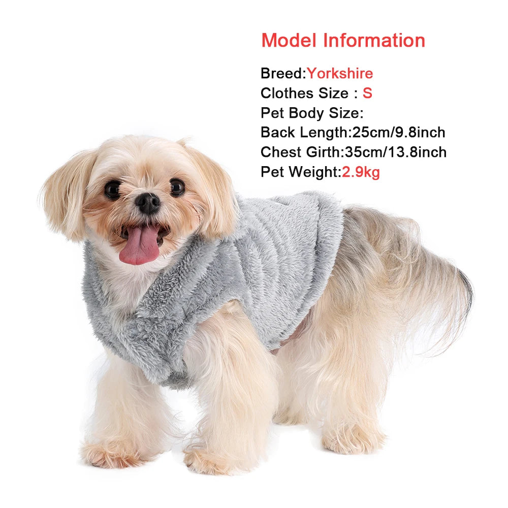 Winter Puppy Hooded Sweater
Winter/Autumn season use For small/medium dogs & cats - BeeTrendyShop.COM