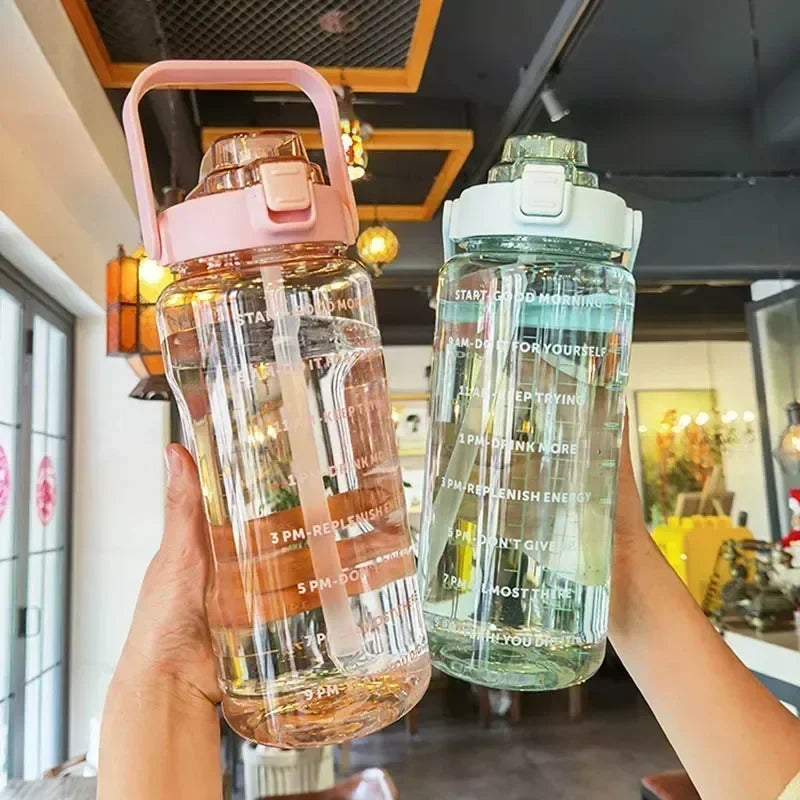Portable Plastic Water Bottle – Insulated Leakproof Drinking Bottle for Travel & Sports