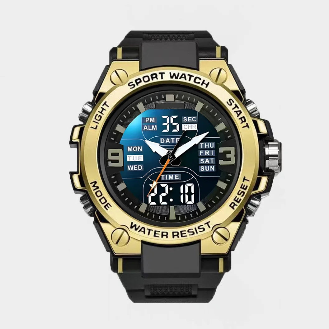 Digital Men Military Watch 50m Waterproof Wristwatch LED Quartz Clock Sport Watch Male Big Watches Men Relogios Masculino