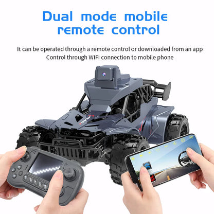 RC Car with FPV Camera | LCD Remote | 2.4G High Speed | Voice Chat | Kids & Adults