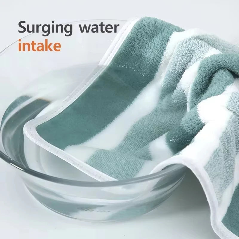 1 Pc Thickened Absorbent Bath Towel Soft Face Towel for Home - BeeTrendyShop.COM