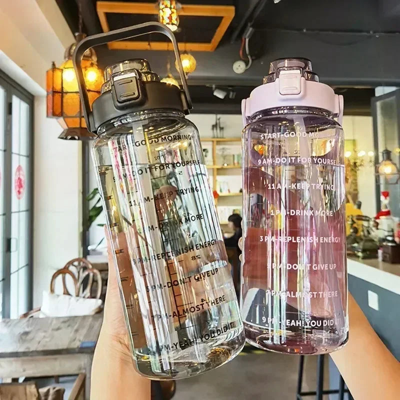 Portable Plastic Water Bottle – Insulated Leakproof Drinking Bottle for Travel & Sports