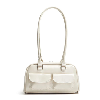 new women's bag bowling bag 2024 new niche Joker Boston bag Tote bag underarm shoulder bag - BeeTrendyShop.COM