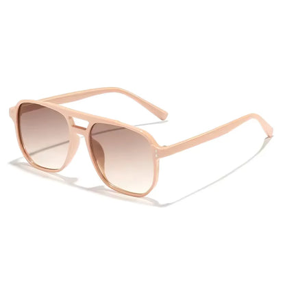 Vintage Oversized Square Sunglasses – UV400 Retro Shades for Men & Women
