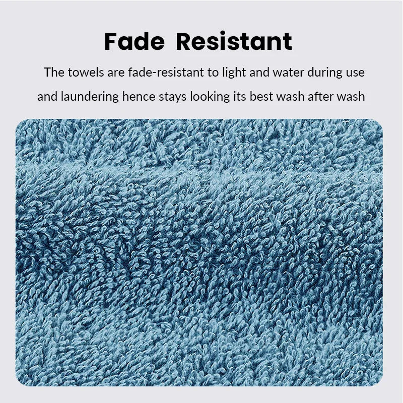 Premium 100% Cotton Bath Towel – Soft, Highly Absorbent for Home, Spa & Gym