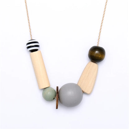 Circular & Square Multilayer Hip Hop Necklace – Long Chain Unisex Jewelry