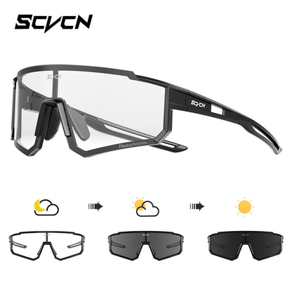 SCVCN Sport Cycling Sunglasses – TR90 Frame UV400 for Hiking & Baseball