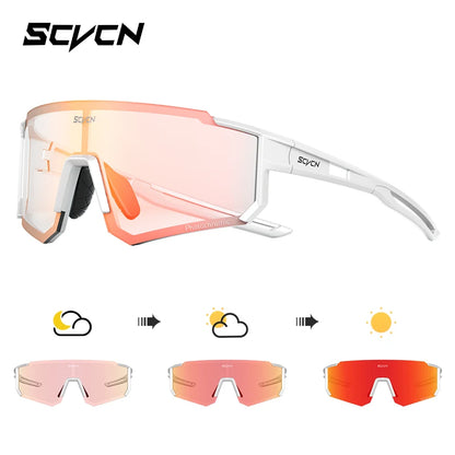 SCVCN Sport Cycling Sunglasses – TR90 Frame UV400 for Hiking & Baseball