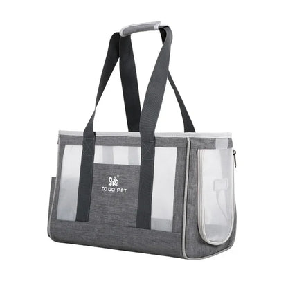 Breathable Pet Carrier Shoulder Bag – Portable Travel Handbag for Cats & Small Dogs