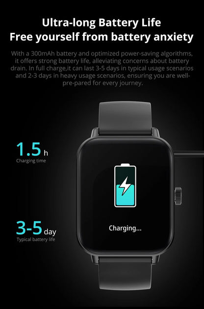 COLMI P81 Ultra Smartwatch – Voice Calling, 1.9" Screen, 24H Health Monitor, 100+ Sport Modes